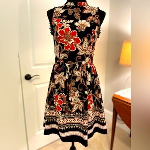 Soieblu sleeveless fall dress.